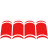PVC roofing service icon